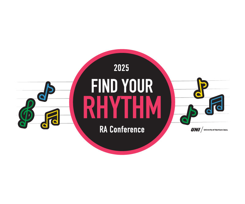 RA Conference 2025 Find Your Rhythm Graphic